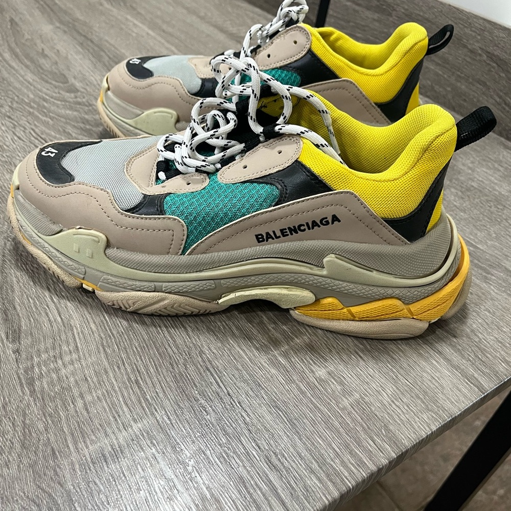 Balenciaga Multicolor Athletic Shoes